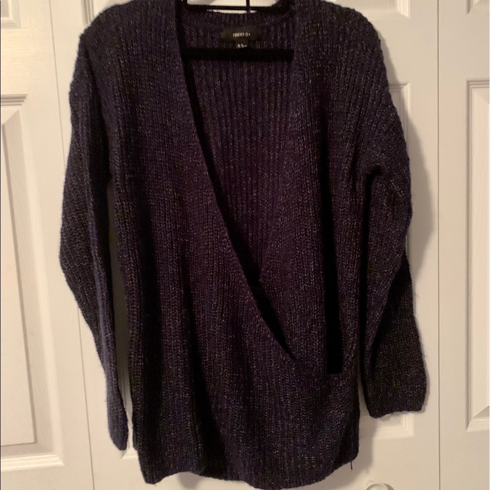 Surplice style sweater (2X)